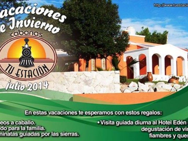 Alquiler Turístico CABAÑAS TU ESTACION de Huerta Grande