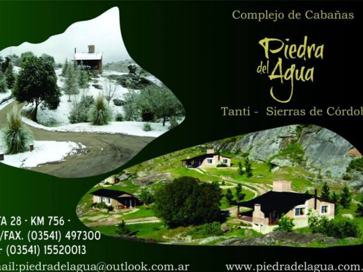 Alquiler Turístico Piedra del agua cabañas tanti de Tanti